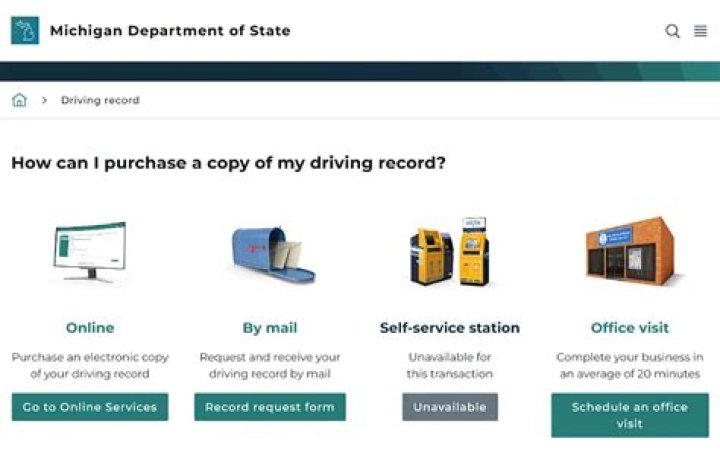Can I get my mn driving record online?