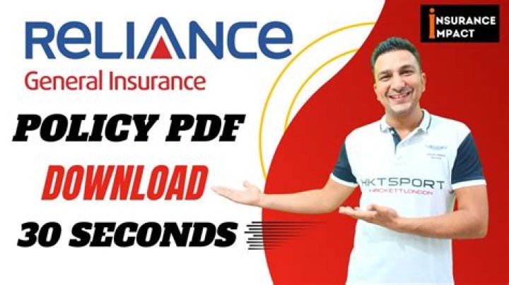 How can I check my reliance policy details?