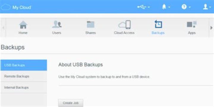How do I backup WD My Cloud?