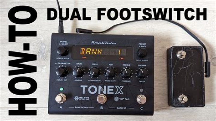 How do I connect my foot pedal to my amp?