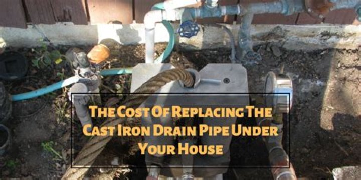 How much does it cost to replace main drain pipe?