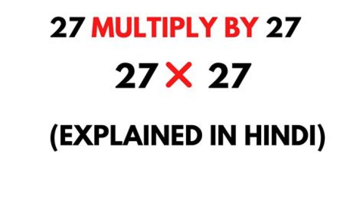 What 3 numbers multiplied equal 27?