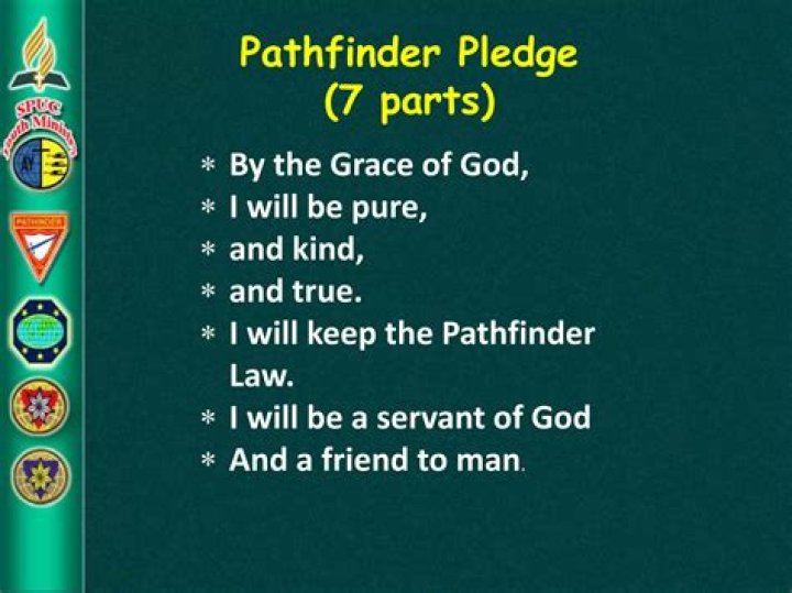 What is Pathfinder pledge?