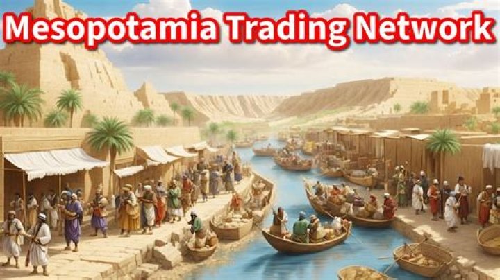 What is trade in Mesopotamia?